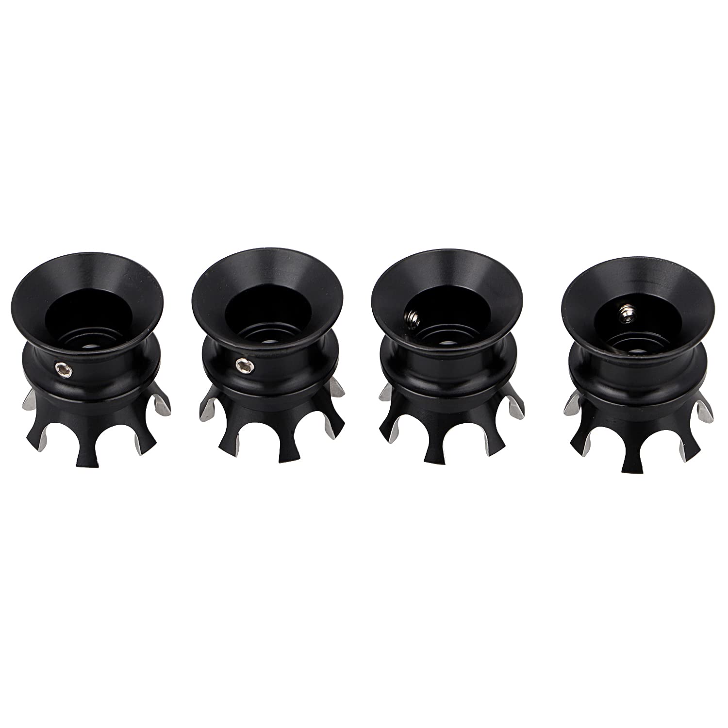 Xmmt Black Motorcycle Crown Head Bolt Covers Spark Plug Engine Topper Nut Cap For Harley Sportster 1986-2018 /Twin Cam 1999-2017