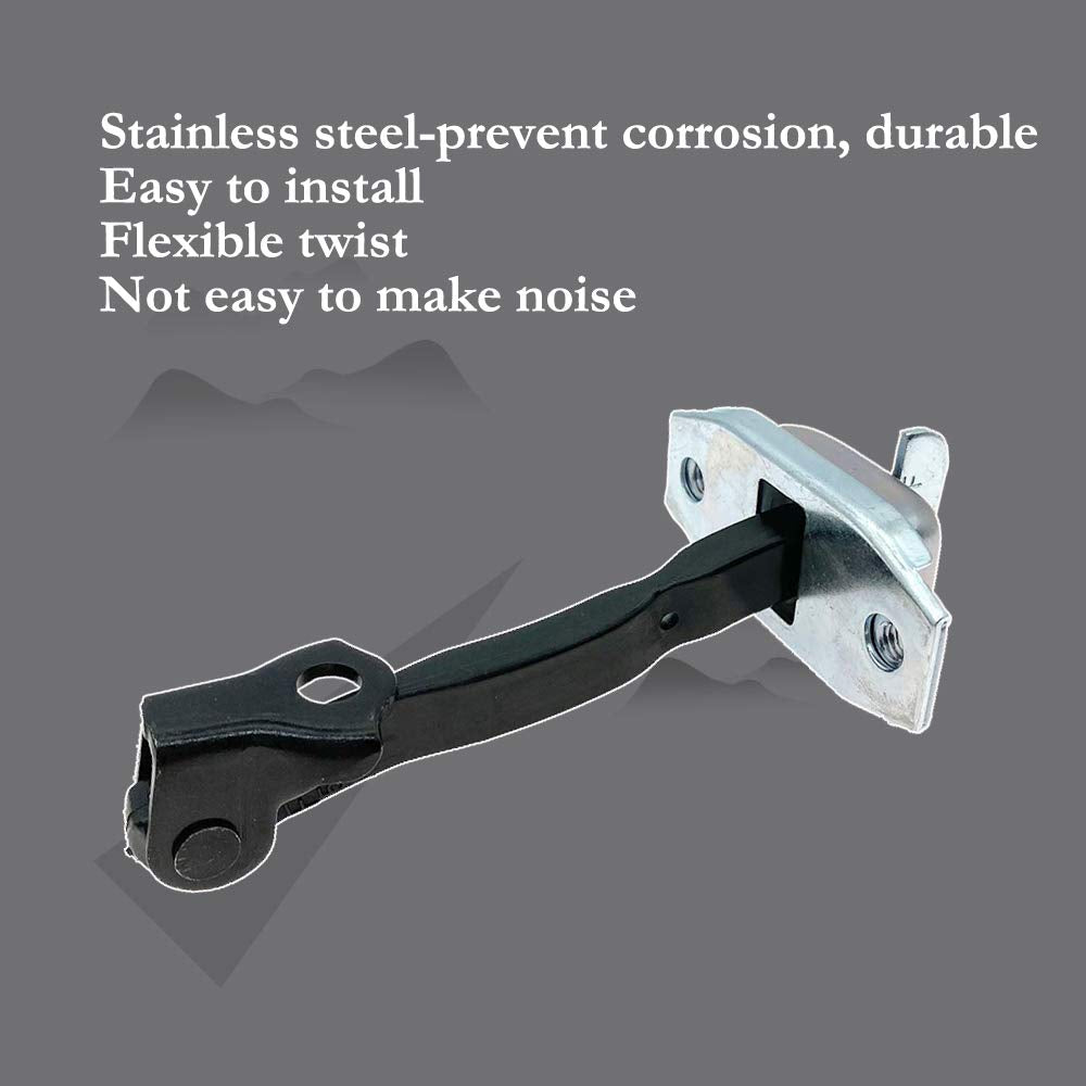 Door Check Strap Stopper Jam Hinge Driver Front Lh Left Or Rh Right Fits 2003-2009 Toyota Corolla Matrix Prius Pontiac Vibe Replace 68610-02061 68620-02061 68630-02060