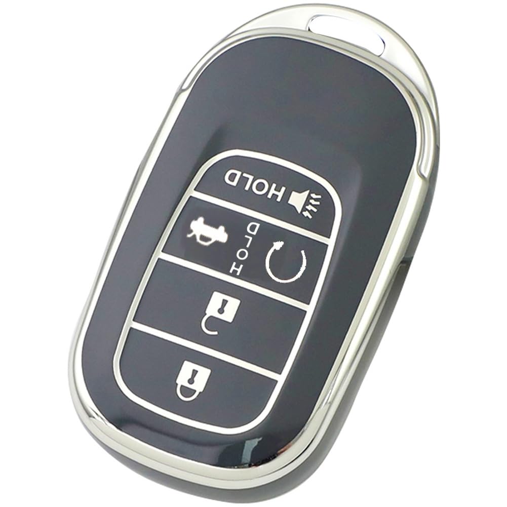 Tautrophen Key Fob Cover Fit For Honda 2023 2024 Civic Accord Pilot Hrv Crv Odyssey Smart Key