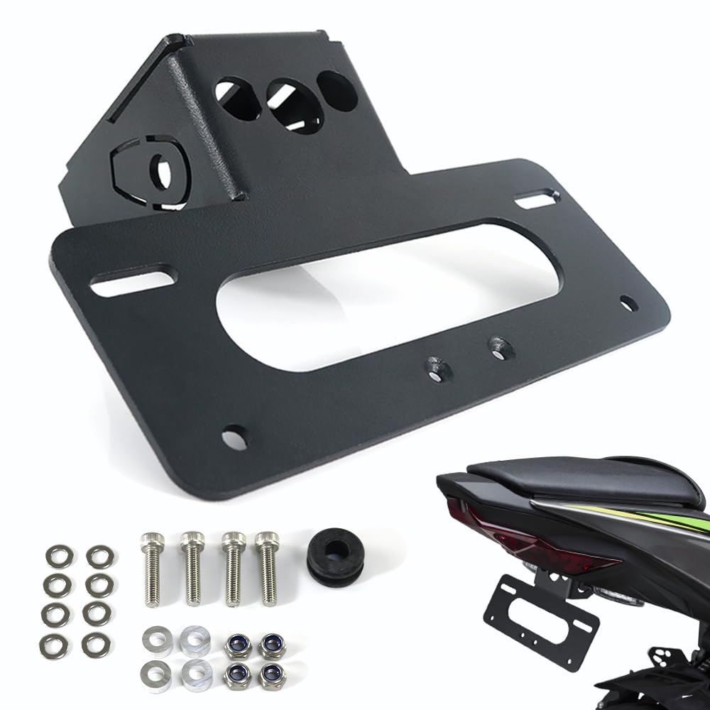 Rearace Motorcycle Fender Eliminator Compatible With 2024 2023 2022 2021 2020 2019 Zx-6R 636, Tail Tidy Fit For Zx-6R 636 2024 2