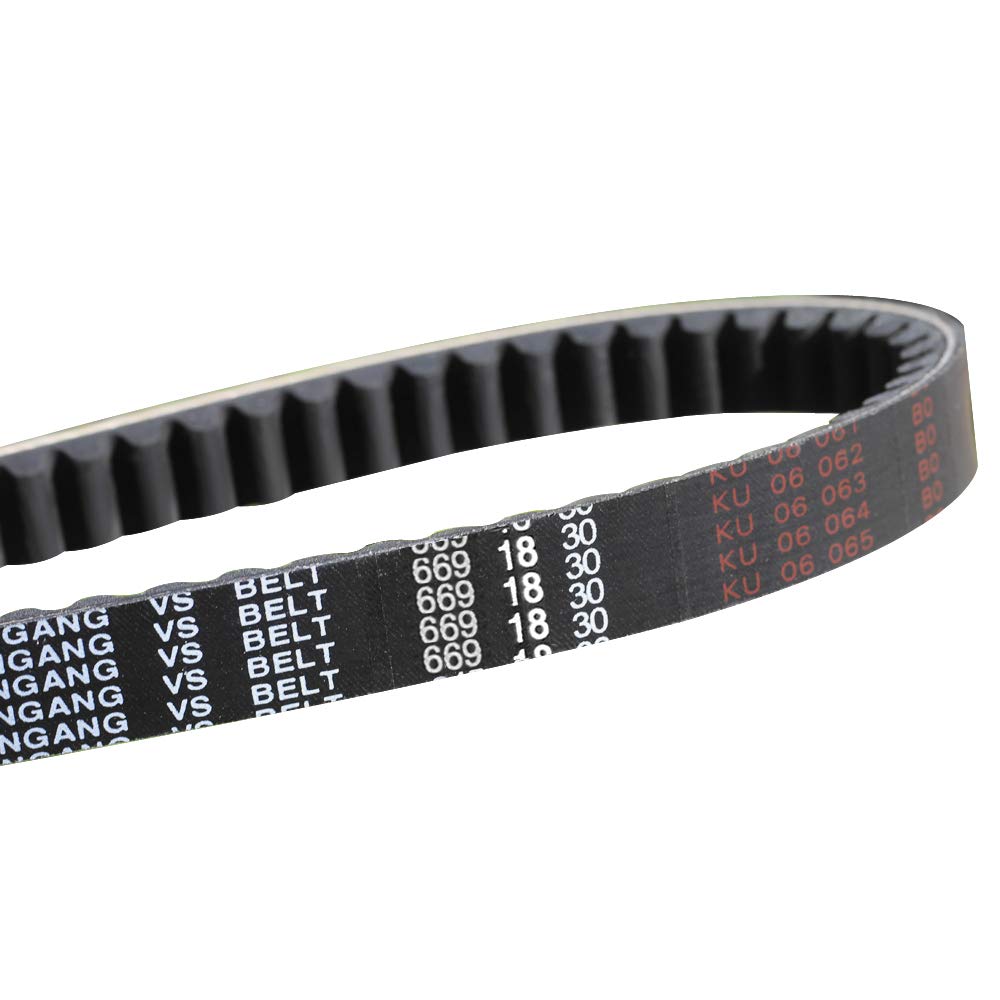 Trkimal 669-18-30 Cvt Drive Belt For Gy6 49Cc 50Cc 139Qmb Engine Roketa Jmstar Taotao Jonway Baja Tank Scooter Moped Atv Go Kart. -Like New