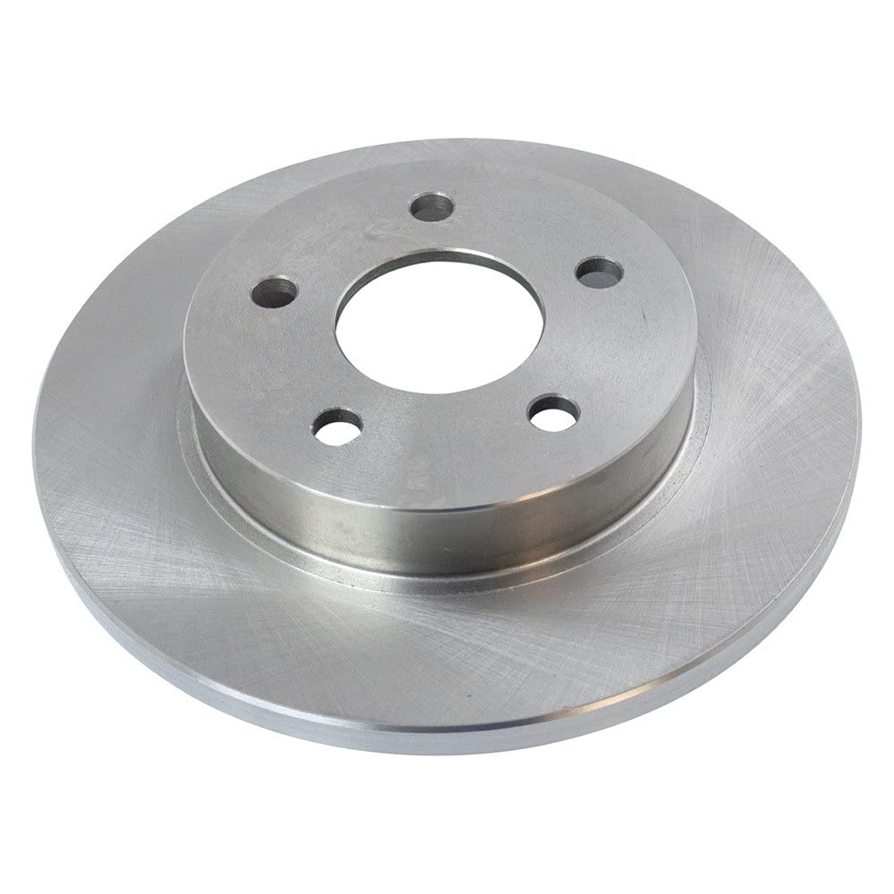Trq Rear Brake Rotors Set Solid Compatible With 2005-2008 Chevrolet Cobalt 2008-2010 Hhr 2004-2012 Malibu 2007-2009 Pontiac G5 2