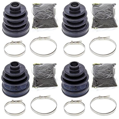 Complete Rear Inner & Outer Cv Boot Repair Kit For Yamaha 700 Rhino Fi 2008-2013 All Balls -Like New