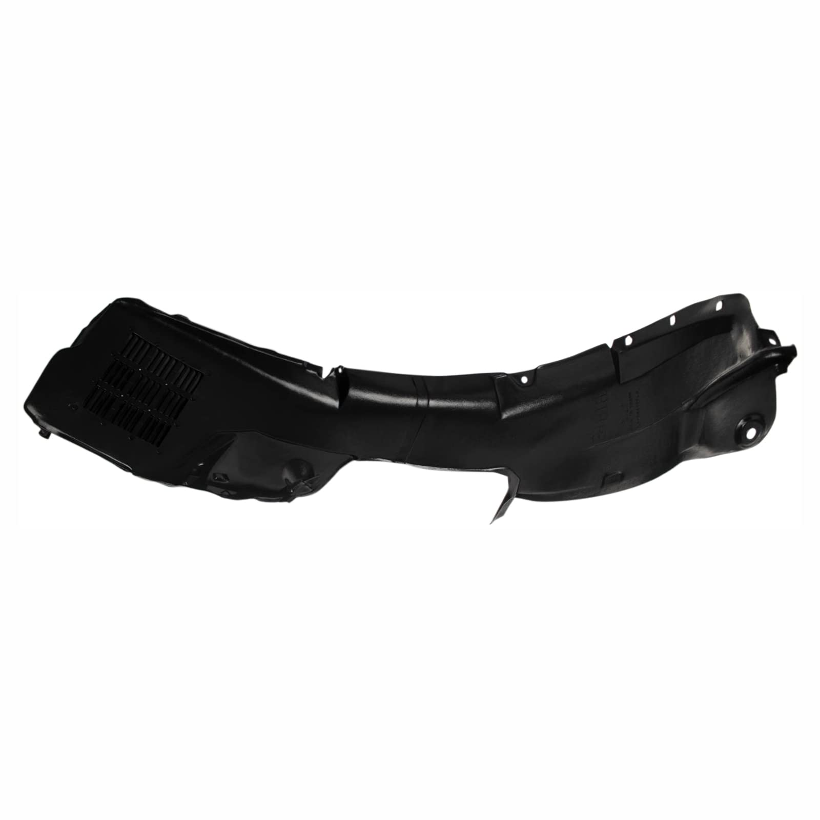 Trq Front Inner Fender Liner Set Compatible With 2010-2011 Kia Soul Ki1248114 Ki1249114