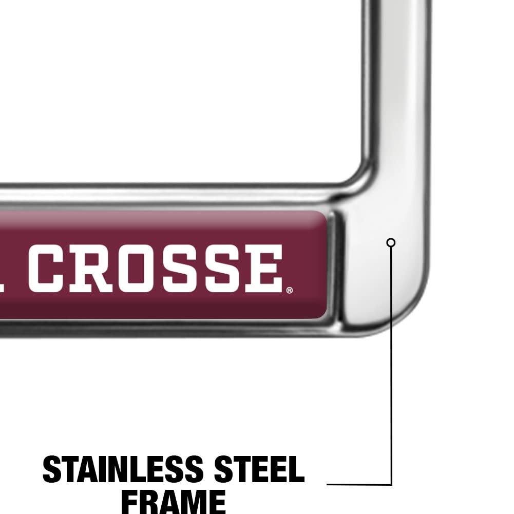 GRAPHICS & MORE Metal License Plate Frame - Wisconsin - La Crosse Alumni, Full Size, One Size