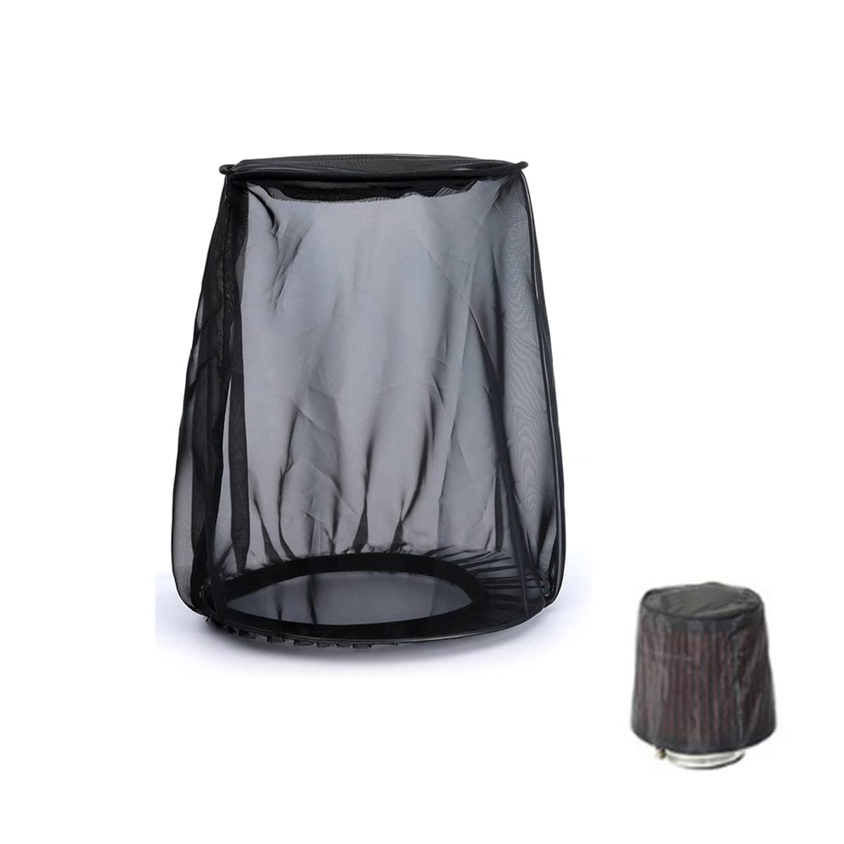 Air Filter Cover For Car Cold Air Intake Filter Cover Wrap Dustproof, Air Intake Filter Sock Cover For Harley Touring, Universal