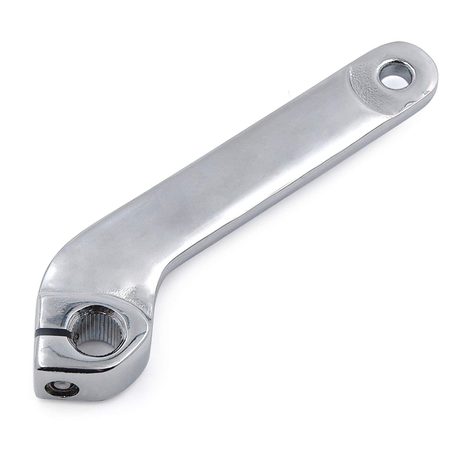 Xkmt- Adjustable Inner Shift Shifter Rod Lever Shaft Compatiable With Harley 1982-2018 Flt/Road Glide Fltrx 2015-2020 In Chrome [P/N: Mt268-018-Cd]