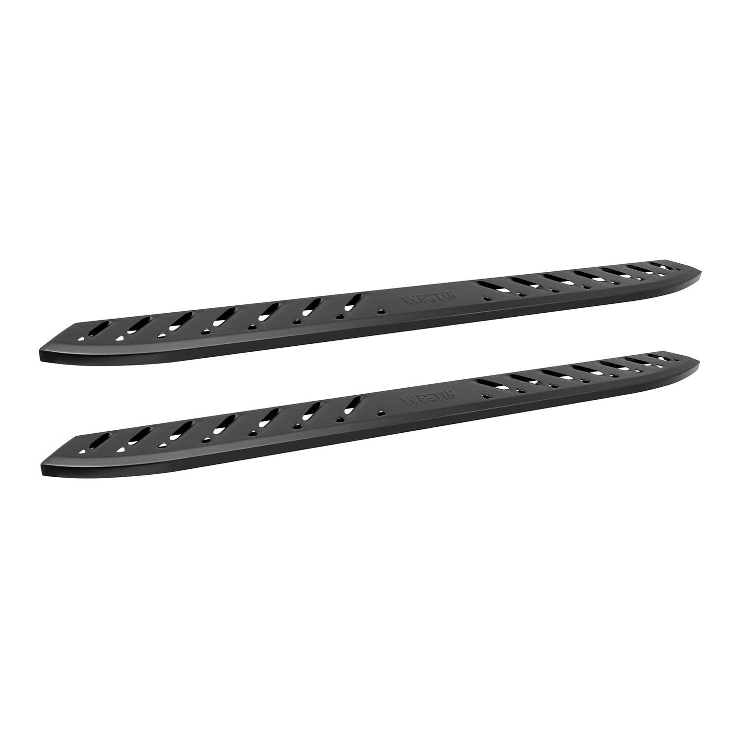 Westin 28-81095 Thrasher Running Boards Fits 2015-2024 F150 2017-2024 F250 F350 Crew Cab Textured Black Pair