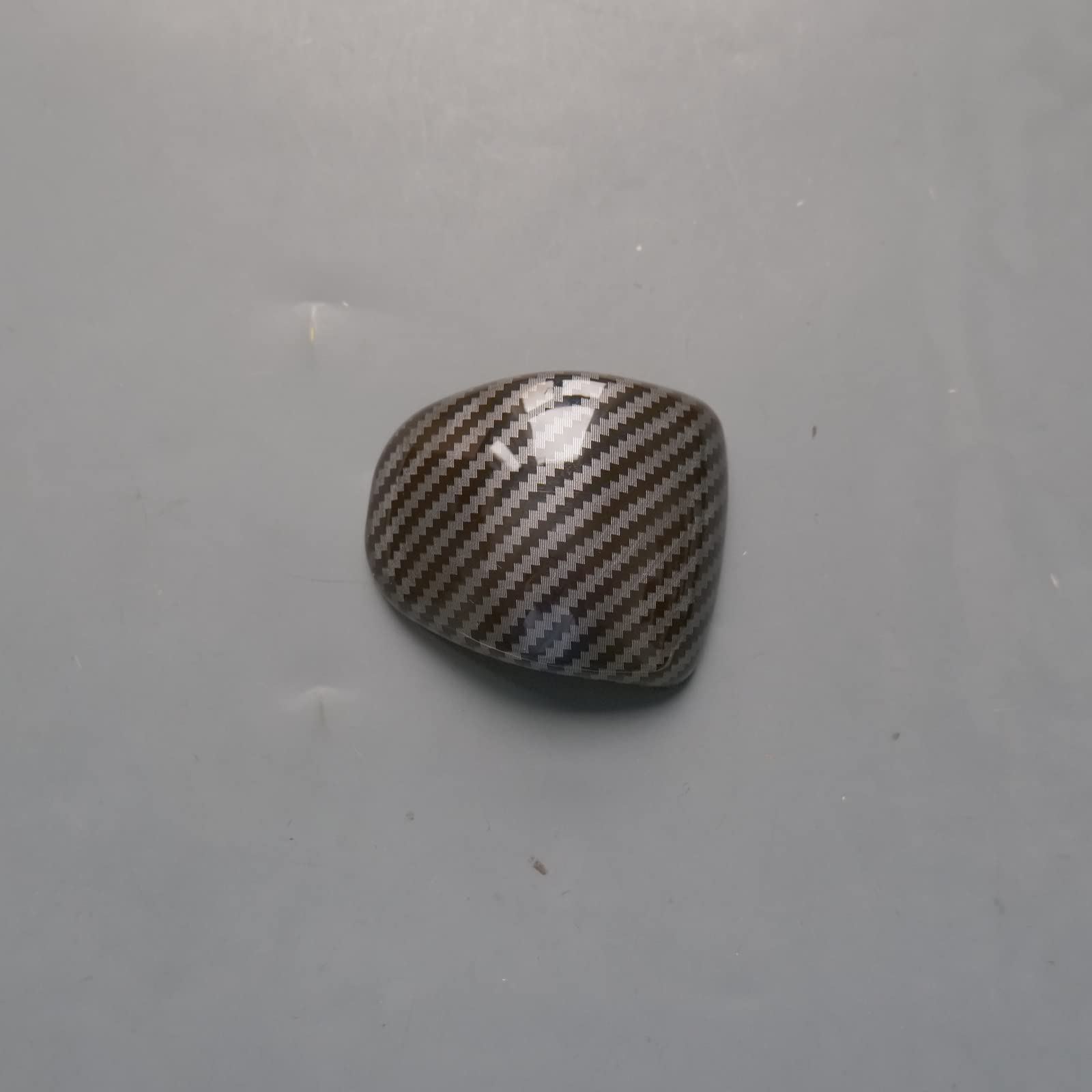 Ziwen New Interior Trim Gear Shift Knob Cover Accessories For Kia Seltos 2021 2022 2023 2024 2025 Forte 2019 2020 2021 2022 2023 2024 (Carbon Fiber Print)