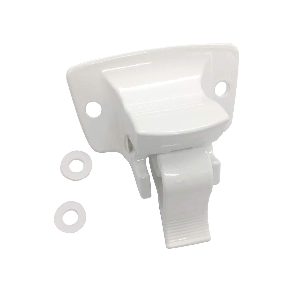 Shoppingsoon 3314067.004B Bottom Bracket Assembly Wall Mount Bracket For Rv Camper Trailer White (3314067.004B (1 Pcs))