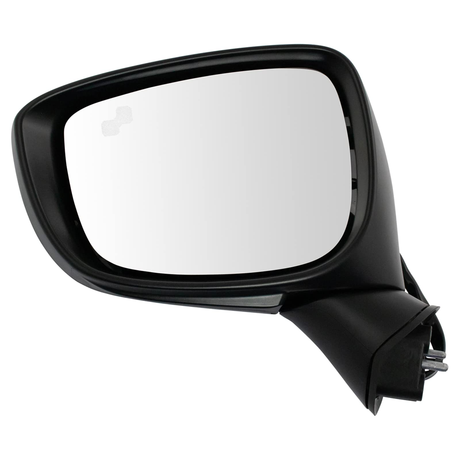 TRQ Side Mirror Power Heated Turn Signal Blind Spot Paint to Match Passenger Side RH Compatible with 2016-2021 Mazda CX-3