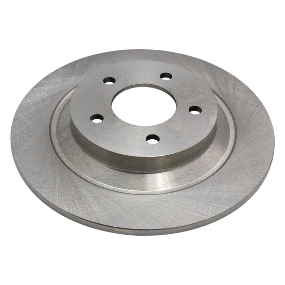 Trq Rear Brake Rotors Set Solid Compatible With 2006-2015 Mazda 5