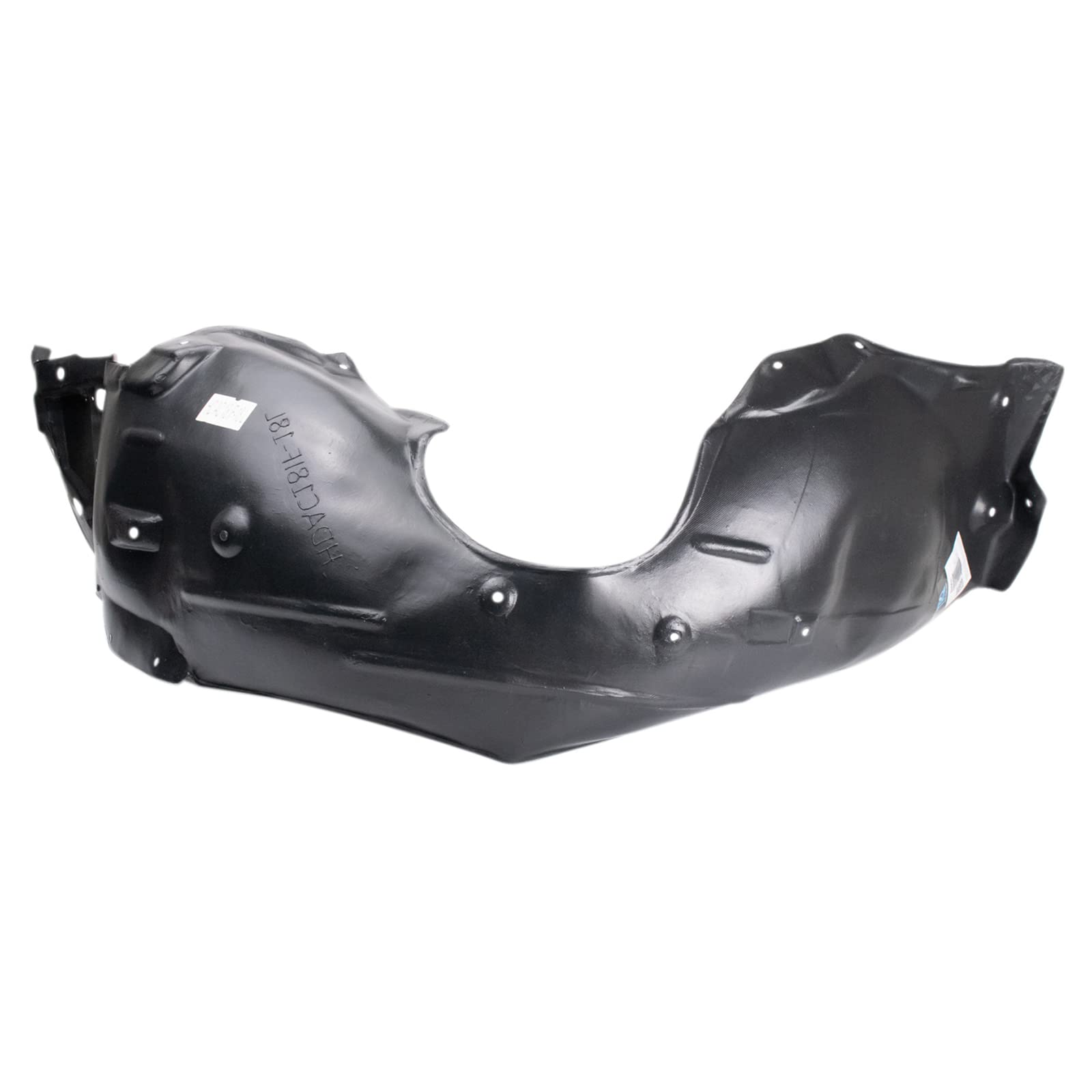 Trq Front Inner Fender Liner Set Compatible With 2018-2022 Honda Accord Ho1248180 Ho1249180