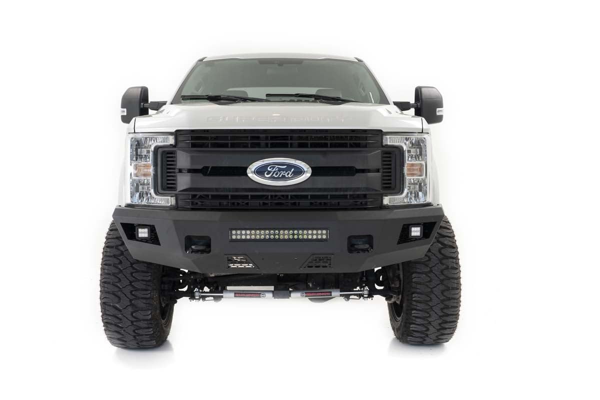 Rough Country Heavy Duty Front Led Bumper For 2017-2022 F-250/F-350-10787