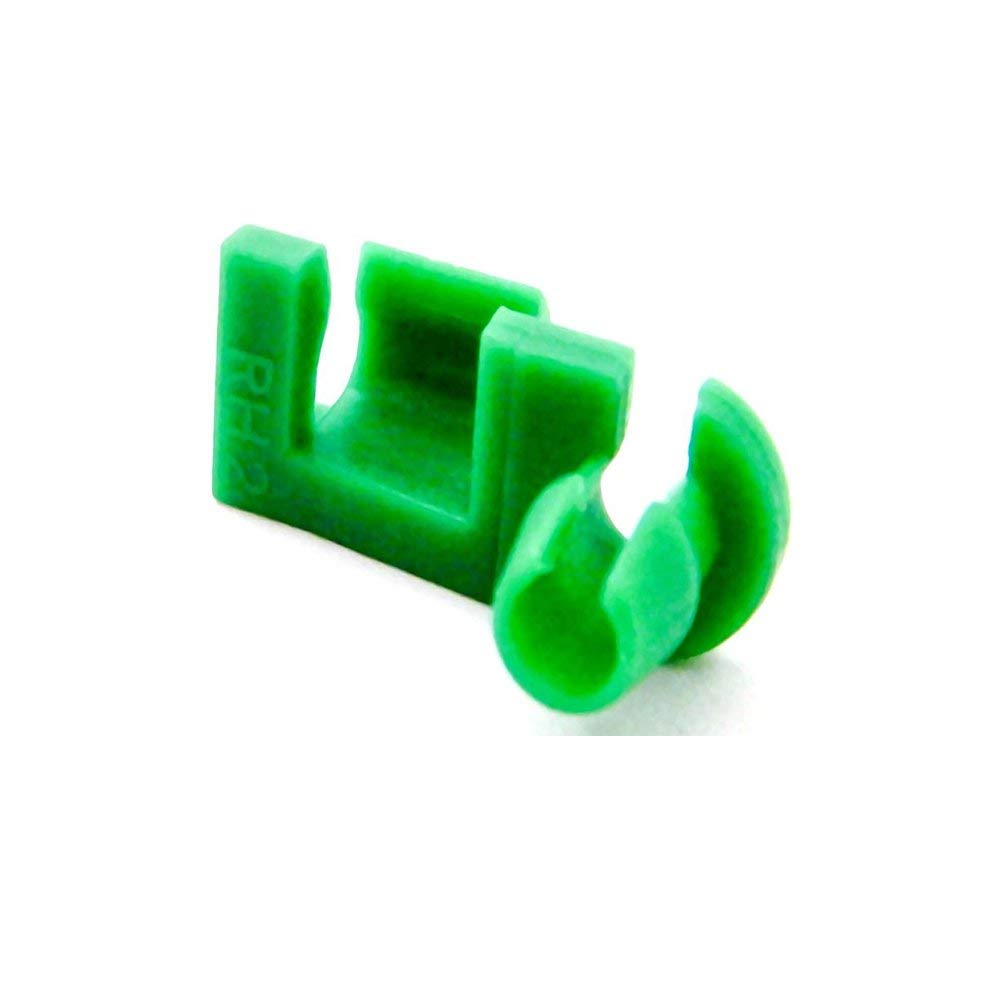 ANTS PART Tailgate Handle Rod Clips for 1999-2007 Chevy Silverado GMC Sierra - OEM Replacement, 6 Pairs, Green & Red