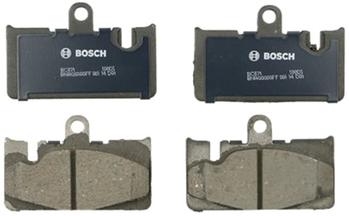 BOSCH BC871 QuietCast Premium Ceramic Disc Brake Pad Set - Compatible with Select Lexus LS430; REAR