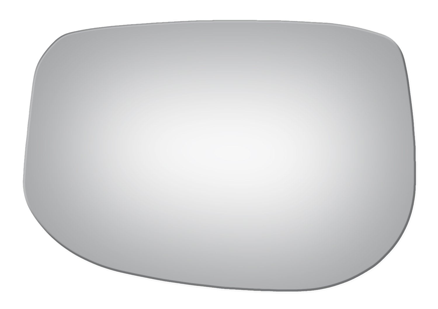 Burco 4287 Flat Driver Side Replacement Mirror Glass (Mount Not Included) for 2009-2014 Honda Fit (2009, 2010, 2011, 2012, 2013, 2014)