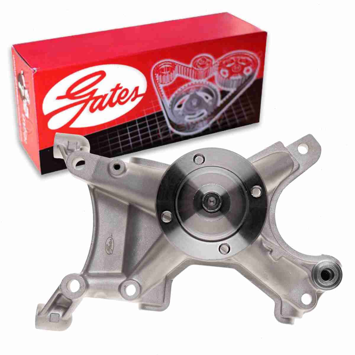 Gates Engine Cooling Fan Pulley Bracket compatible with Toyota Sequoia 4.7L V8 2001-2009