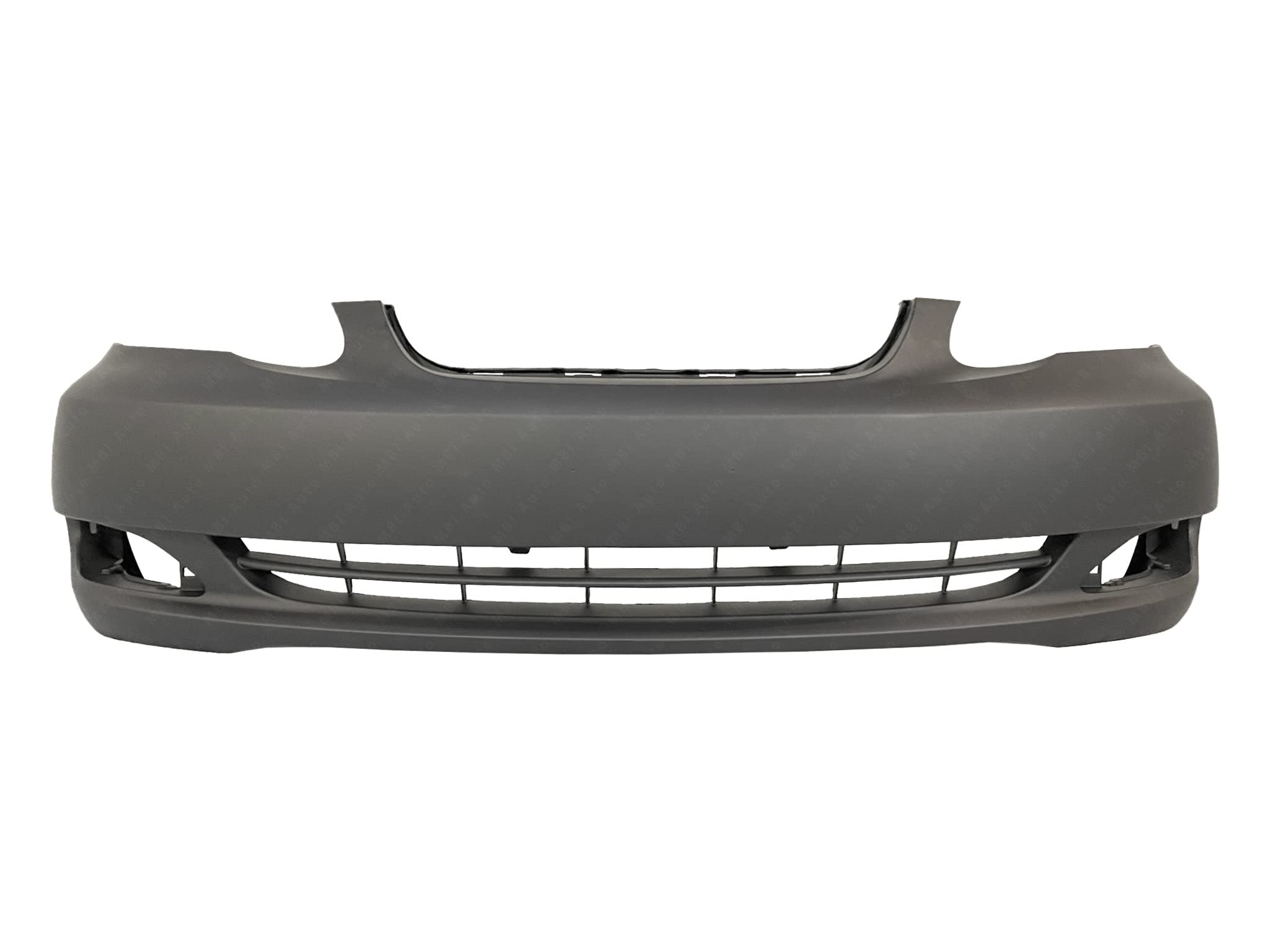 Bumpers That Deliver - Primered, Front Bumper Cover Fascia Compatible With 2005-2008 Toyota Corolla Ce/Le Sedan 05-08, To1000297