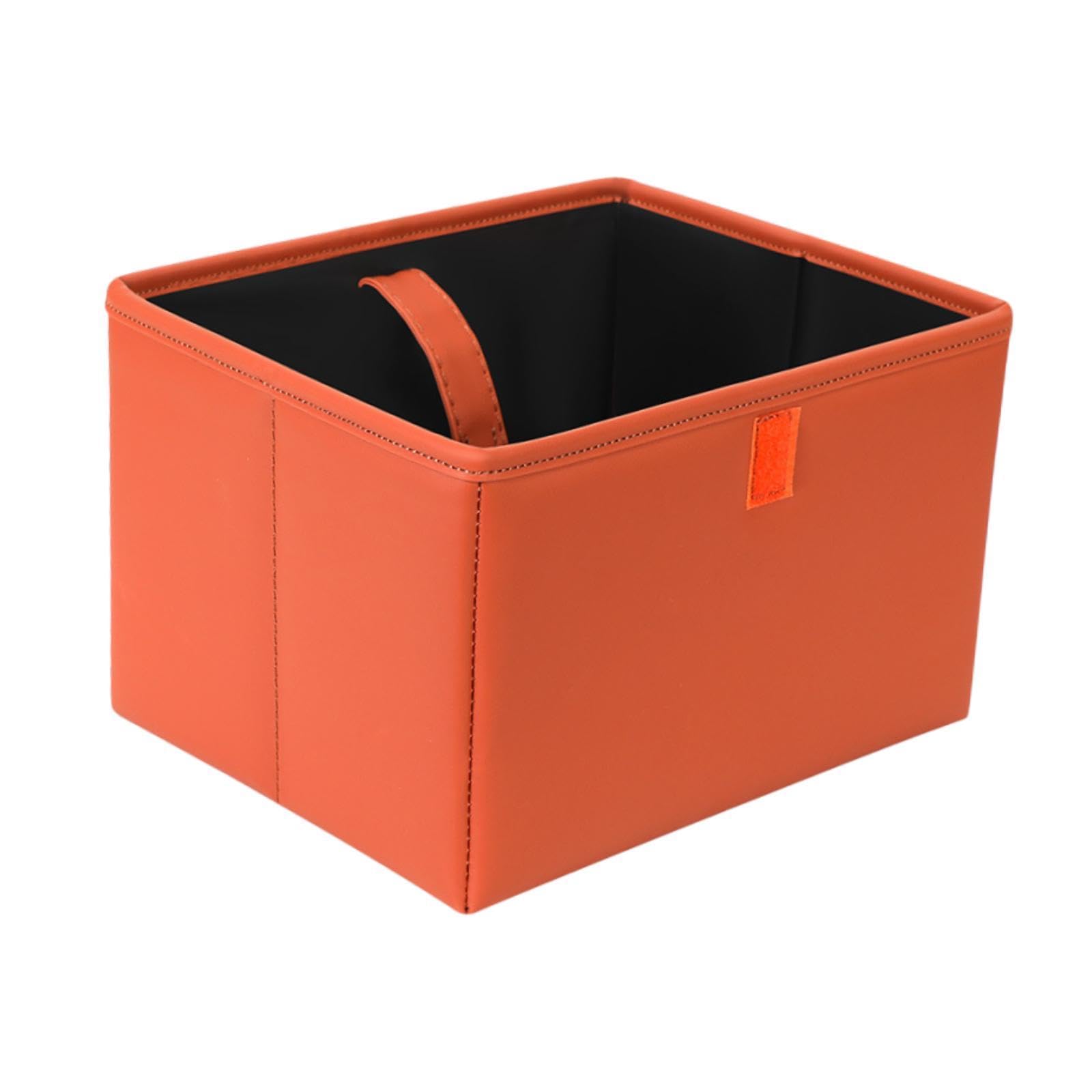 ECOMISTIQFoldable Back Seat Car Trash Bin Portable Tear Resistant with Hanging Straps Orange|Motors|Parts & Accessories|Car & Tr