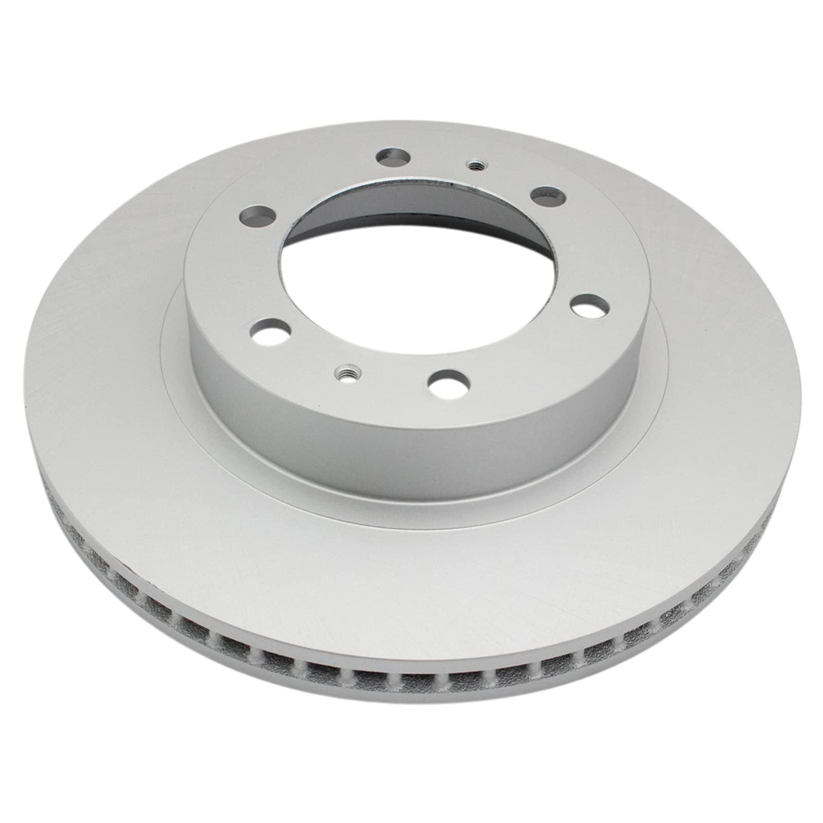 Trq Front Brake Pad & Rotor Kit Brake Pads Brake Rotor Ceramic Vented Premium G-Coated Compatible With 2003-2009 Toyota 4Runner