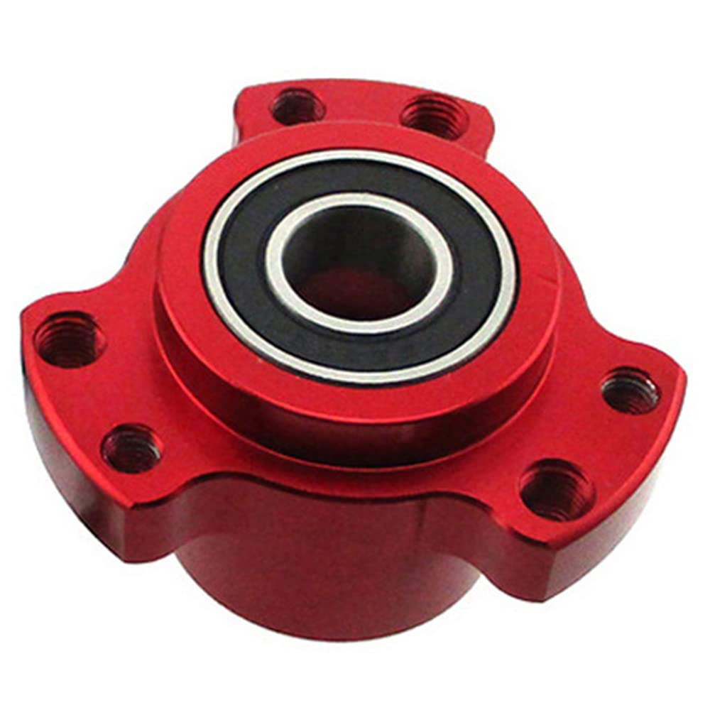 Dj-Motor 5/8' Red Speed Bearings Lightened Billet Front Wheel Hub Come With Dual Sealed For Go Kart Mini Bike Drift Trike