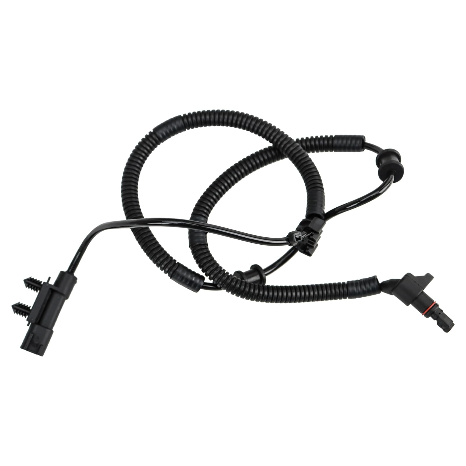 TRQ Front ABS Wheel Speed Sensor Compatible with 2007-2011 Dodge Nitro 2008-2012 Jeep Liberty