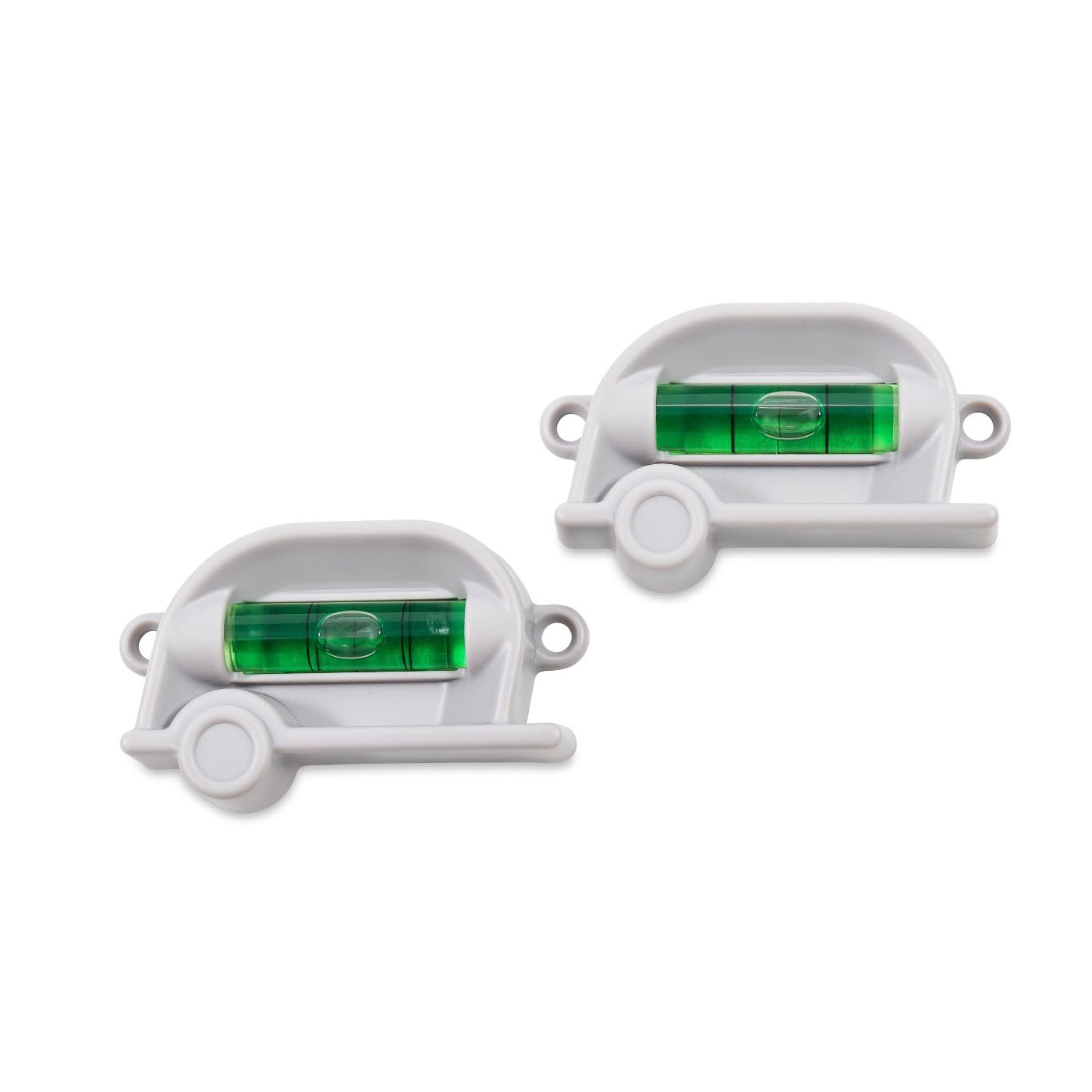Camco Retro Rv Level, 2 Pack - Provides Front-To-Back Or Side-To-Side Leveling Of Your Rv - Can Be Screw-Mounted Or Mounted With