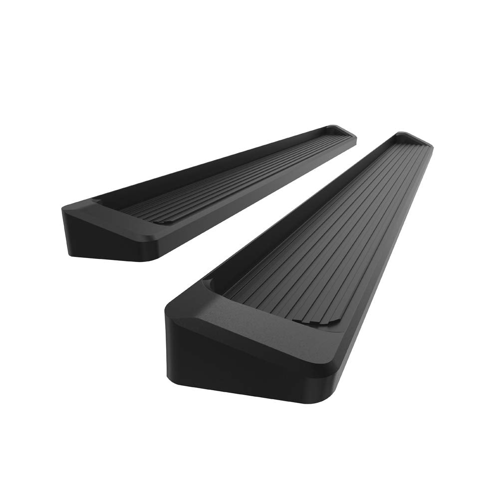 APS Black Running Boards Style Compatible with Ford Expedition 19972017 (Exclude EL Model) (Not Fit Funkmaster Flex Edition) (N