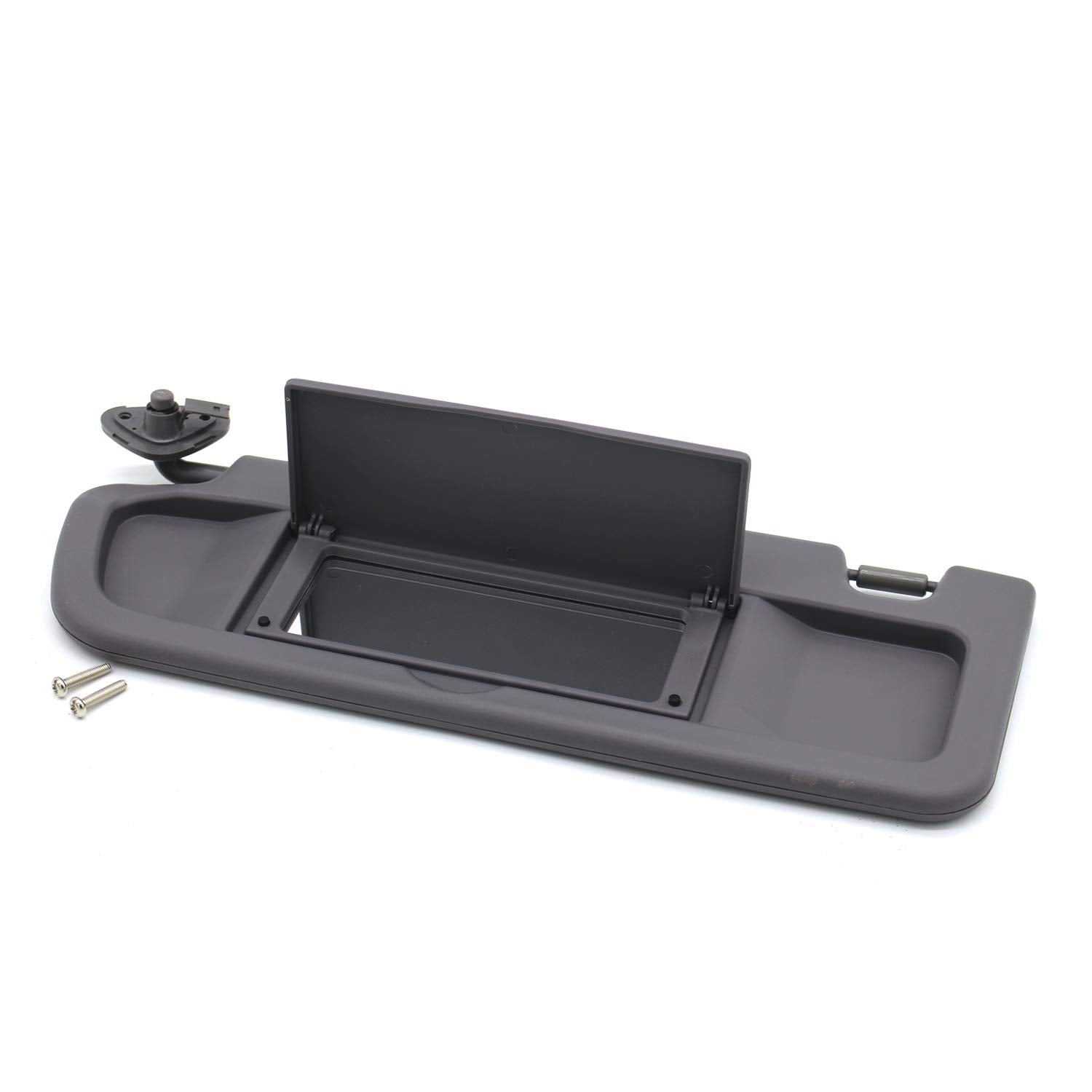 Ezzy Auto Atlas Gray Left Driver Side Sun Visor for Honda Civic 2006-2011 EX LX Sedan SI Coupe 83280-SNA-A01ZA