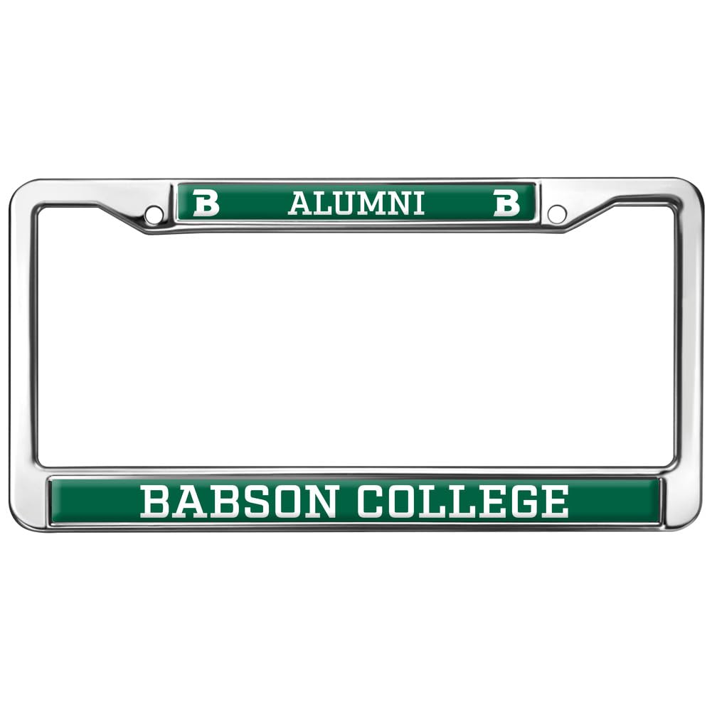 Babson College Alumni Full Size Standard License Plate Metal Frame