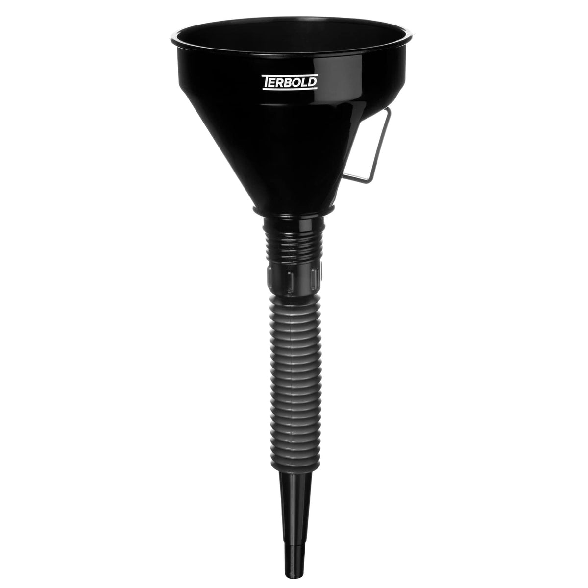 Terbold Automotive Flex Funnel With Hose  Wide Mouth Flexible Oil Funnel For Automotive Use - Gas, Transmission Fluid, Car Fuel,