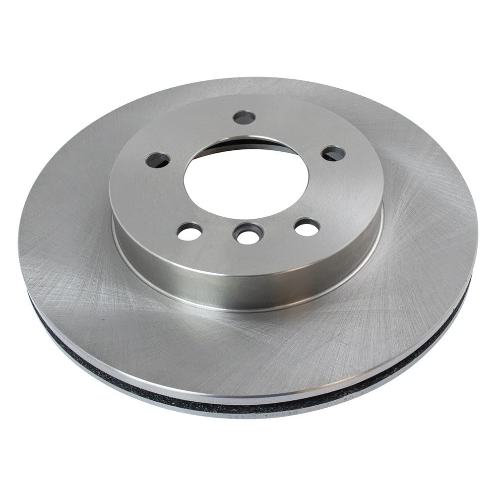 Trq Front Brake Rotors Set Vented Compatible With 2000 Bmw 323Ci 323I 2001-2006 325Ci 2001-2005 325I 325Xi 328Ci 1999-2000 328I