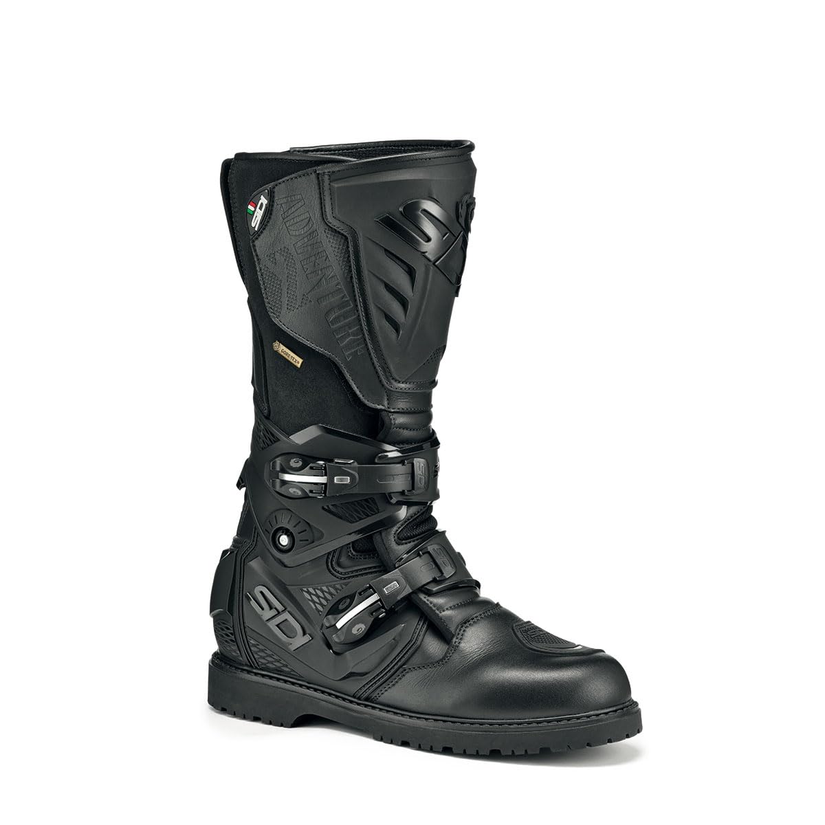 SIDI Mens Motorcycle Boots, Black, 41 EU