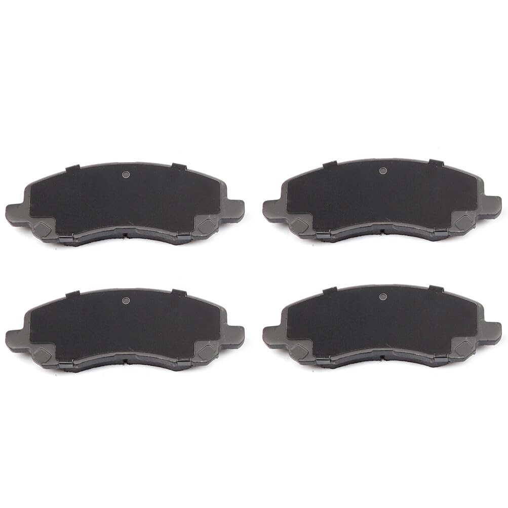 Automuto 4Pcs Front Ceramic Disc Brake Pads Set D1285 For Chrysler 200 Sebring For Dodge Avenger Caliber Stratus For Jeep Compas