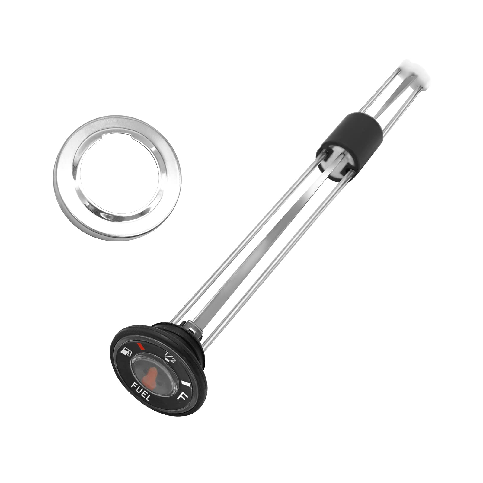 Fuel Gas Cap Gauge Meter For Kawasaki Bayou 220/250/300/400 Klf220/Klf250/Klf300/Klf400 Prairie 300/400 Kvf300/Kvf400 (Oem# 5200