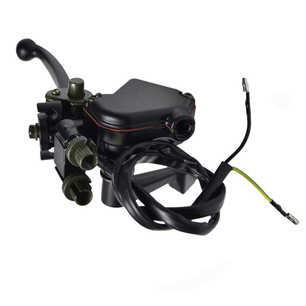 DFuerdivn 7/8'' 22mm Thumb Throttle Cable with Dual Brake Lever Assembly for 50cc 90cc 150cc 250cc ATV Quad Roketa Taotao Sunl K