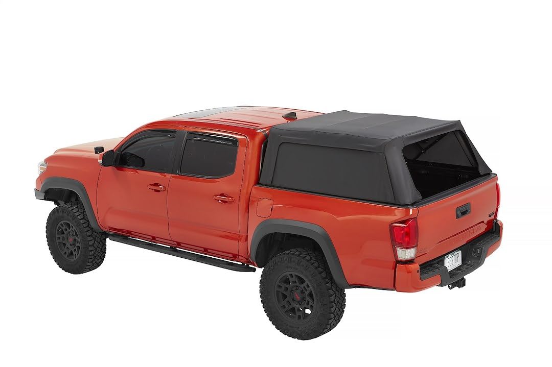 Bestop Supertop for Truck - 2016-2019 Tacoma 6ft Bed, Black Diamond Fabric, Model 7730135