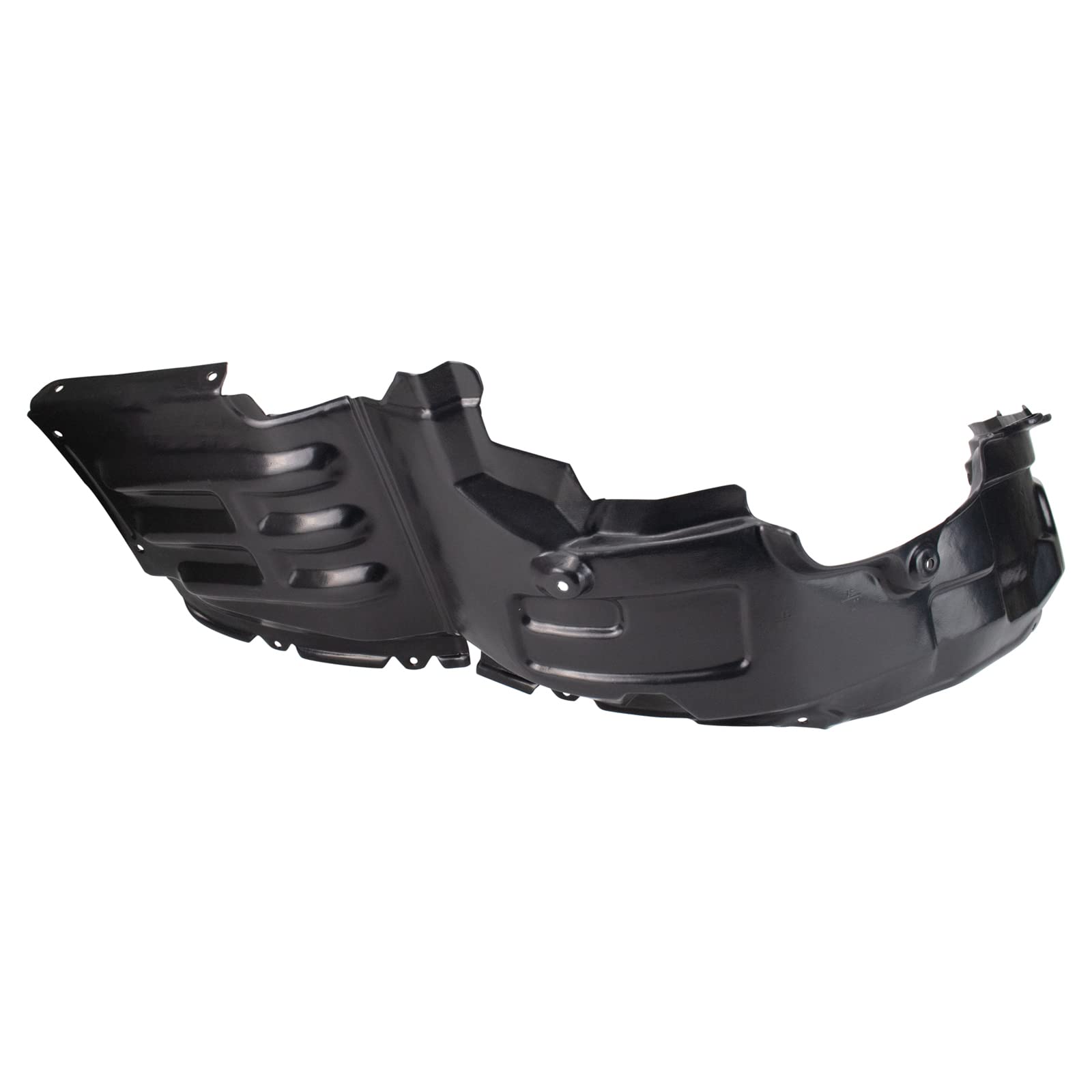 Trq Inner Fender Liner Set Compatible With 2006-2012 Mitsubishi Eclipse Mi1250107 Mi1251107