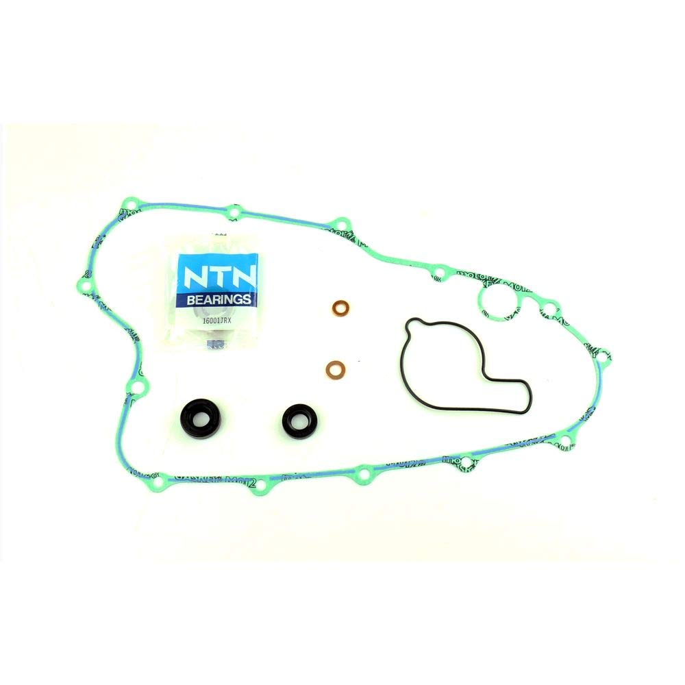 Water Pump Gasket Kit With Bearings For Honda Crf 450 R 2002-2008