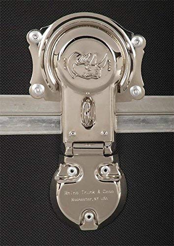 Rhino Trunk & Case Xxl Leather Embossed Vinyl Trunk, College, Home & Office Storage 36X18X18 (Purple)