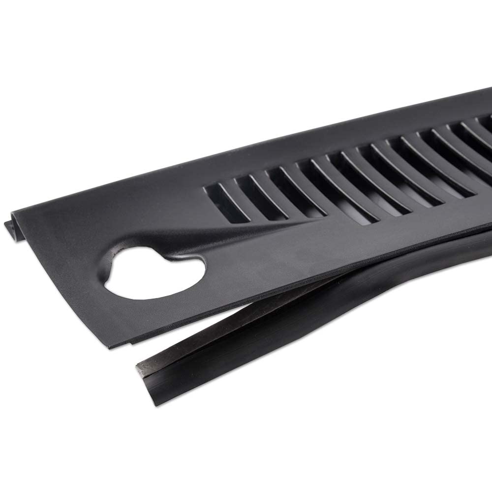 Pit66 2Pcs Windshield Wiper Cowl Vent Grille Grills Panel Hood Compatible With 99-04 Ford Mustang Gt Svt