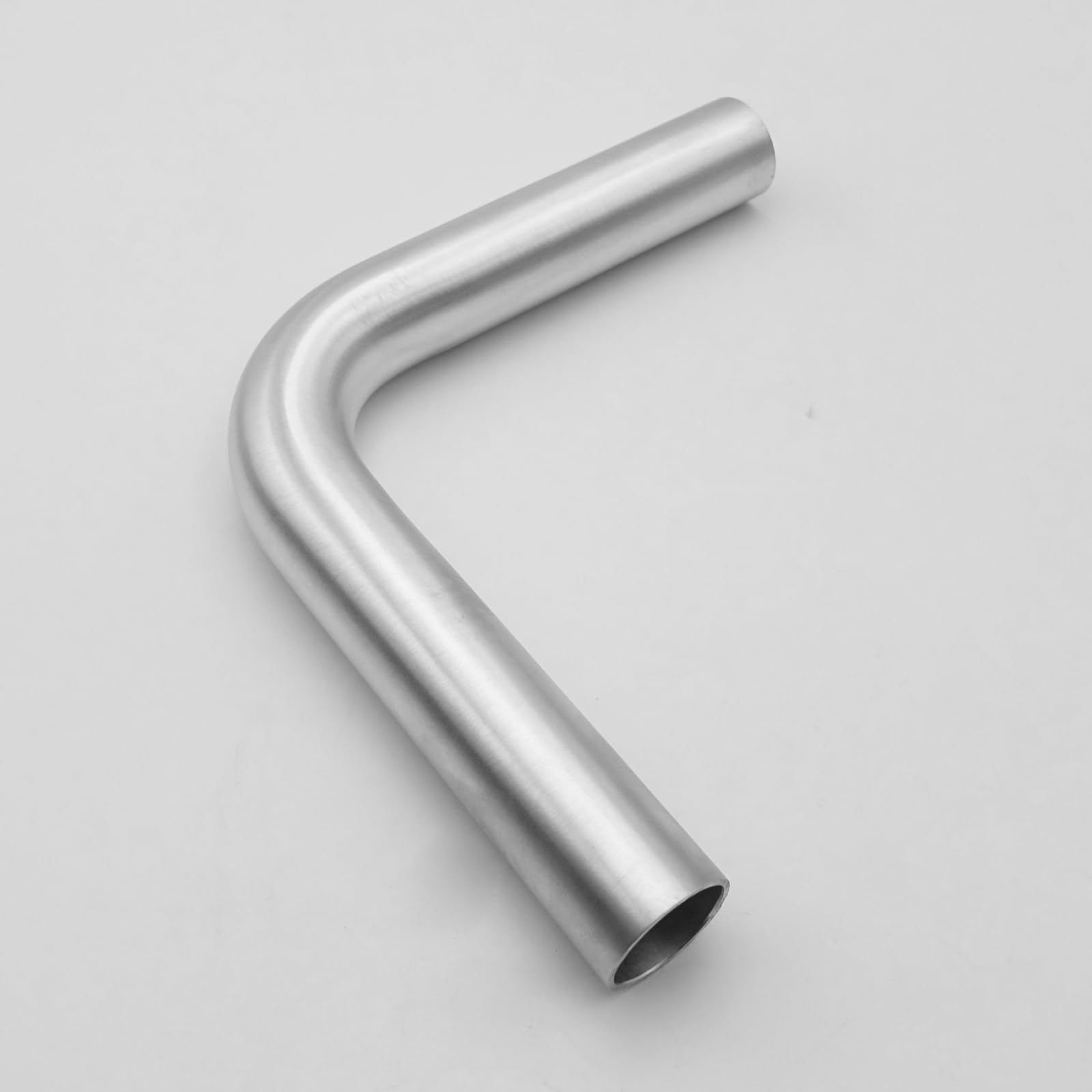 Ac Performance 1.25'' (32Mm) Od 90 Degree Aluminum Elbow Intercooler Pipe Air Intake Tube, 1.3D Radius, Brushed Finish