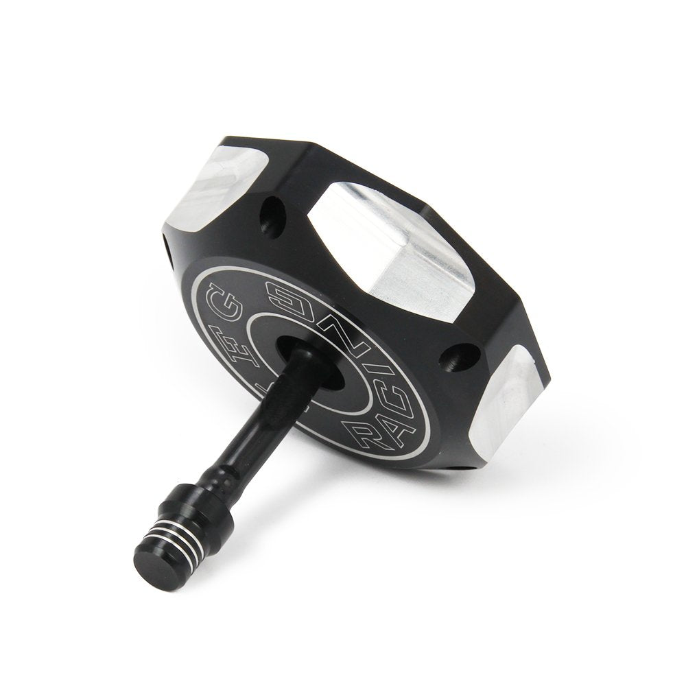 Jfg Racing Billet Atv Gas Fuel Tank Cap Cover For Yfz 450,Yfz450R,Banshee 350 200,Raptor 660 350 250 125,Warrior 350 450,Kodiak 400,Grizzly 660 450 400 350 300,Bruin 350 250 (Black)