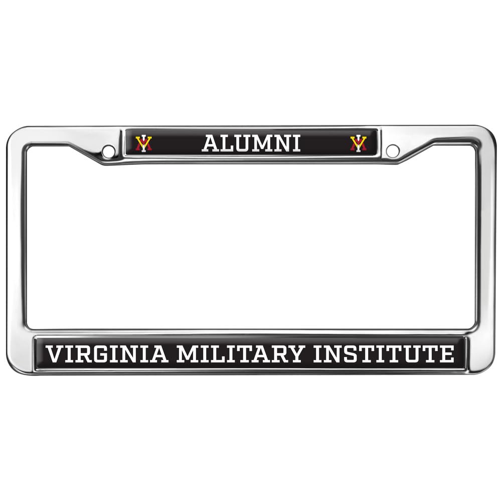 Virginia Military Institute Alumni Full Size Standard License Plate Metal Frame