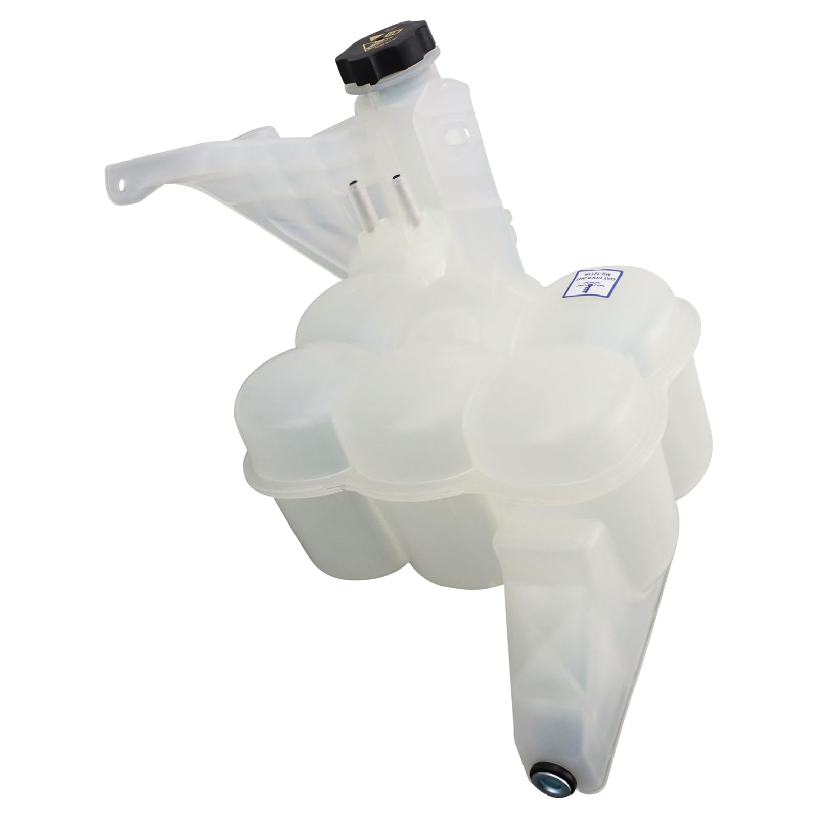 Trq Radiator Coolant Reservoir Expansion Tank Overflow Bottle Compatible With 2013-2018 Ram 2500 3500 4500 5500 Ch3014190