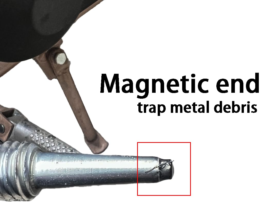 Jmchstore Aluminum Alloy Magnetic Oil Dipstick For Predator 212 Coleman 196Cc Mini Bike Ghost 224Cc Engine, Kt196 Go Kart, Bt200