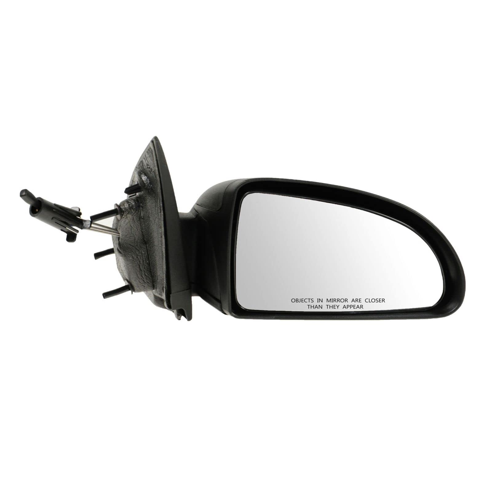 Trq Right Mirror Manual Passenger Side Compatible With 2005-2010 Chevrolet Cobalt Gm1321310