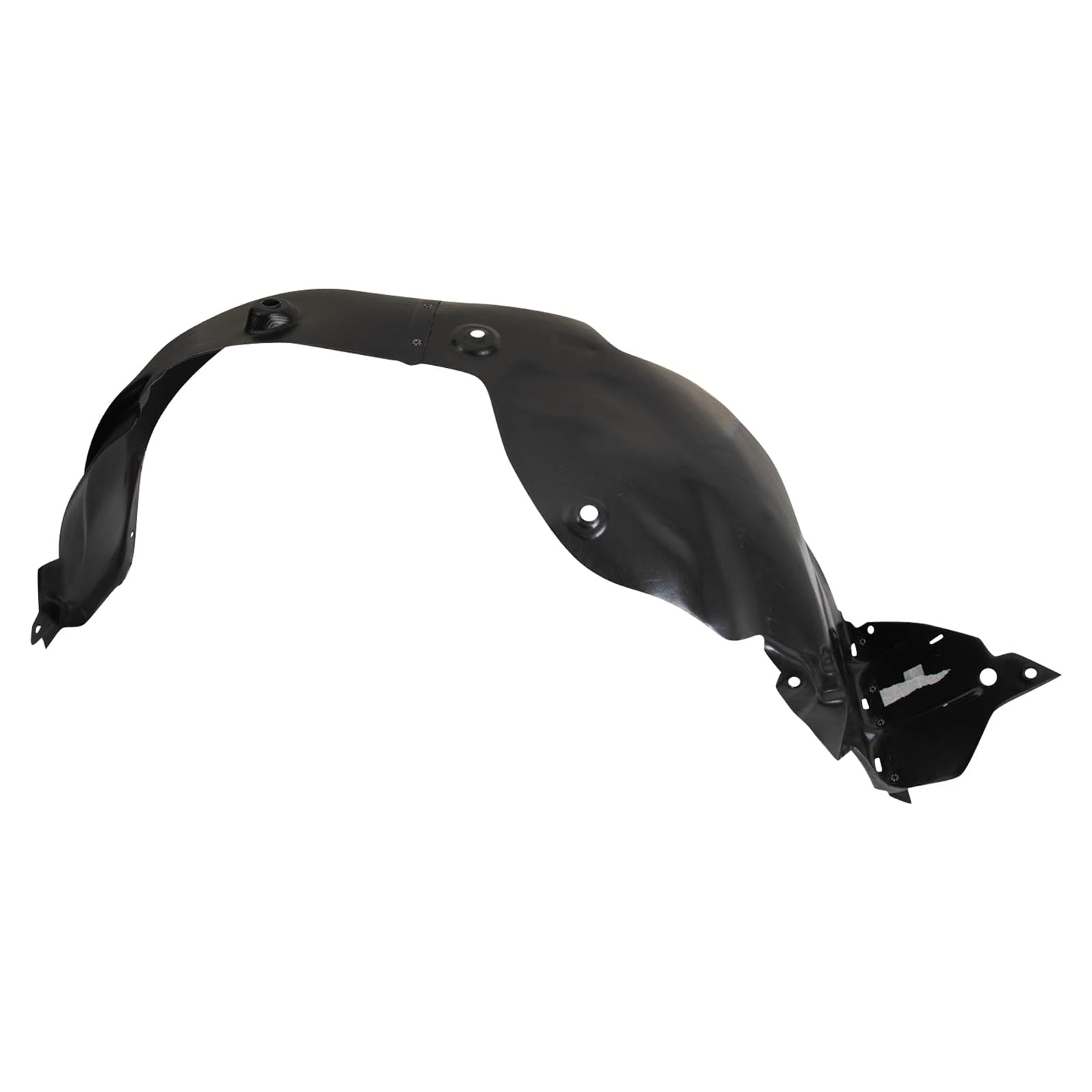 Trq Front Inner Fender Liner Set Compatible With 2013-2015 Hyundai Veloster Hy1248162 Hy1249162