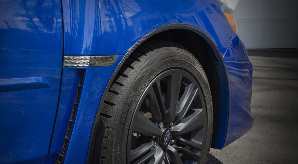 Cowles - Premium Universal Body Molding For All Vehicles - Easy Install, Carbon Fiber Style Finish, 1/2'' By 18 Ft, Uv Protected